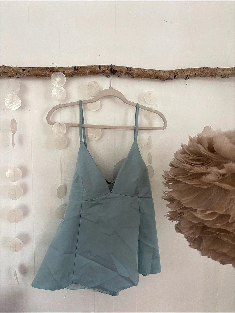 ZARA top Blue Size Medium Like New